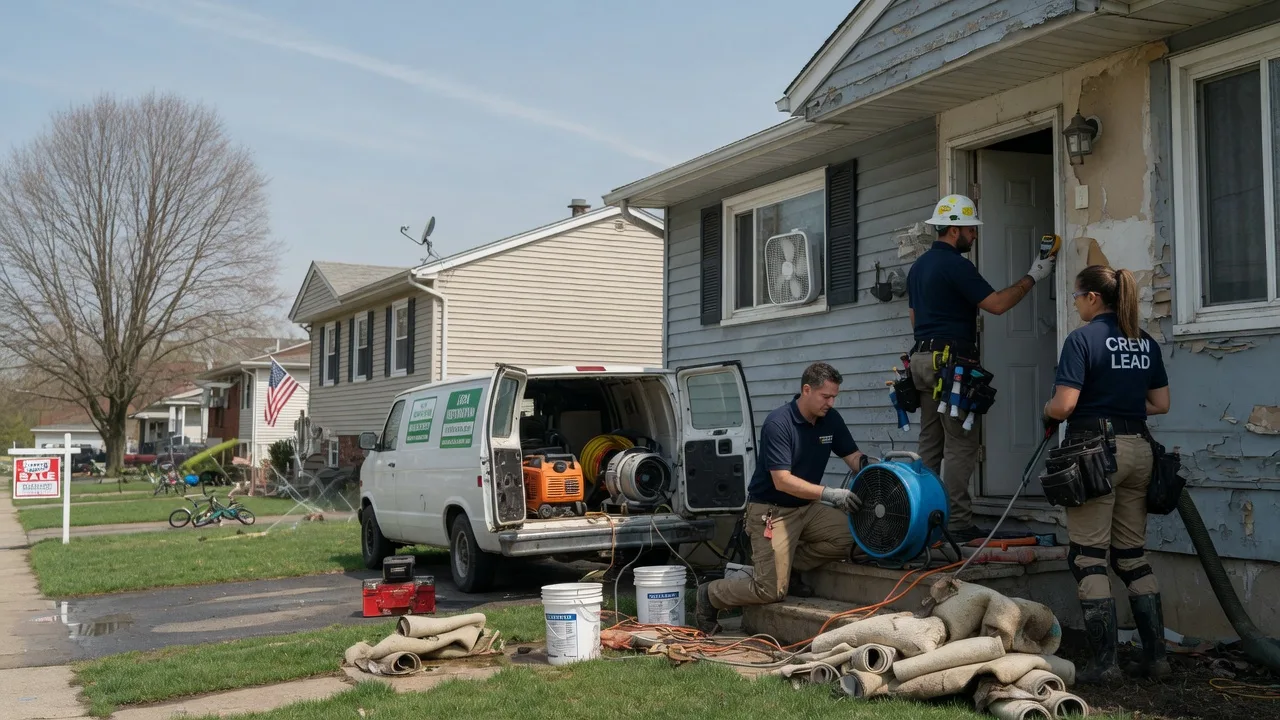 Flood Cleanup in Wever, IA near me
