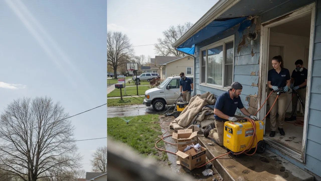 Basement Flood Cleanup in Wever, IA near me